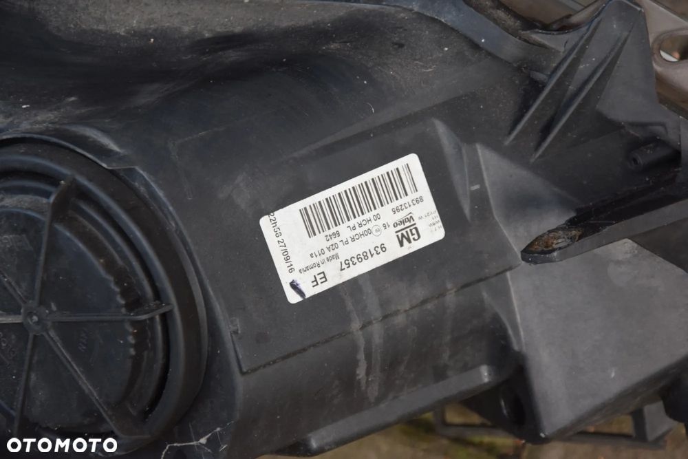 Opel Corsa D Lampa przednia lewa lewy przód Valeo EUROPA TOP 93189357 - 11