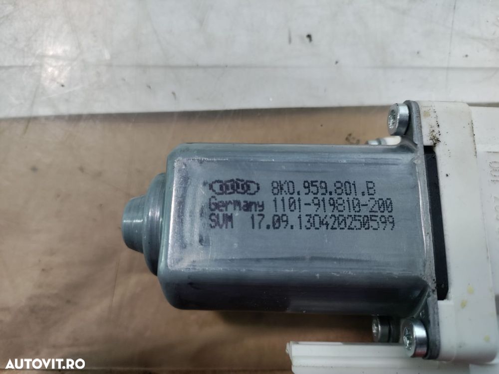 Motoras geam stanga fata 8k0959801b Audi A6 allroad C7 [2012 - 2014] - 2