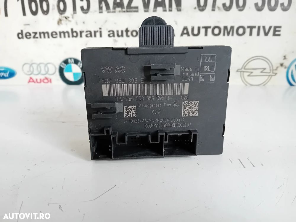 Calculator Modul Confort Usa Fata Vw Seat Skoda Audi Cod 5Q0959395E 5Q0959395B - 1