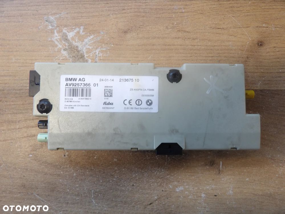 BMW - F10 - MODUŁ , WZMACNIACZ ANTENY DIVERSITY - 9257366 - 1