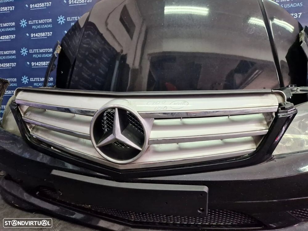 Frente completa usada MERCEDES CLASS C W204 PACK AMG CDI parachoques oticas capot guardalamas reforço - 6