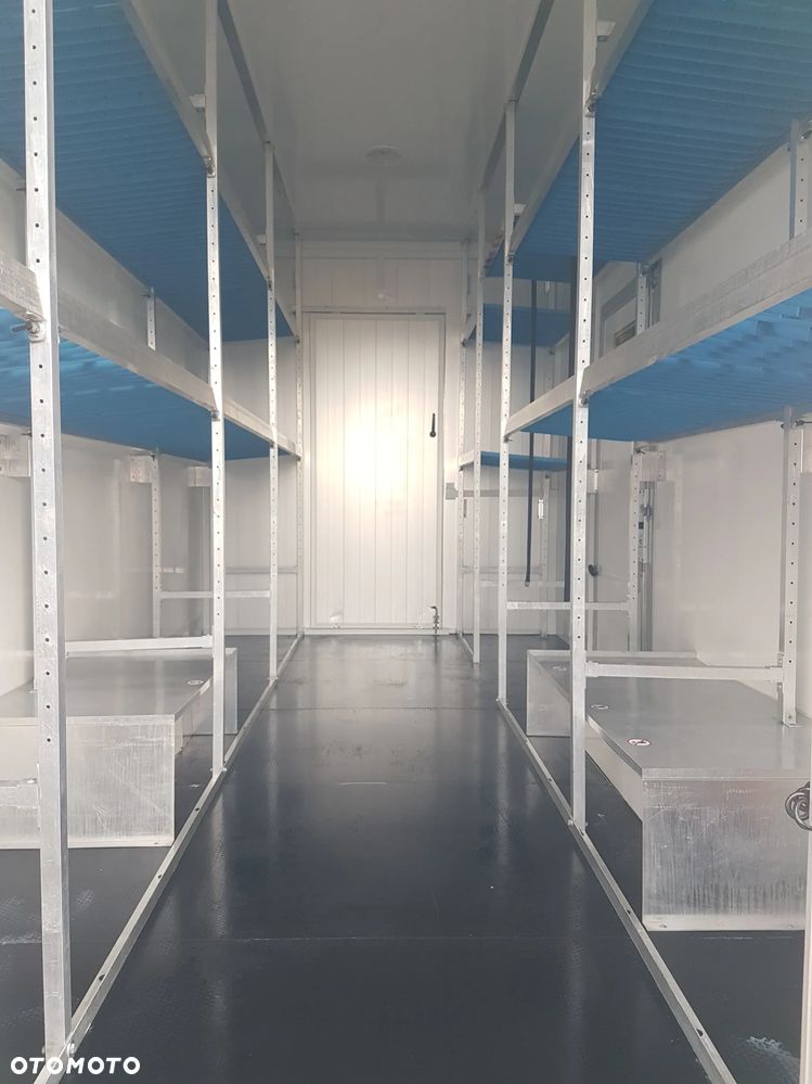 Iveco DAILY KONTENER NISKOPODŁOGOWY 4,43x2,23x2,42 SKLEP FOODTRUCK BAR KLIMA KONIOWÓZ KAMPER - 35