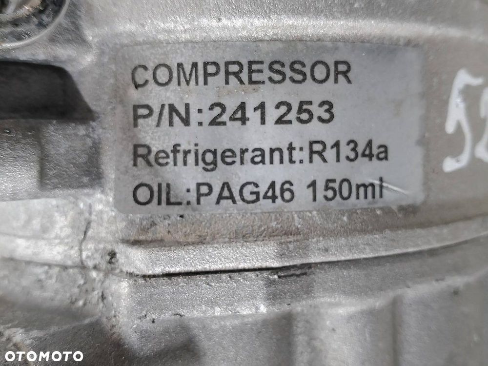 SPRĘŻARKA KLIMATYZACJI FORD TRANSIT CONNECT II 241253 1986AD1094  BOSCH - 7
