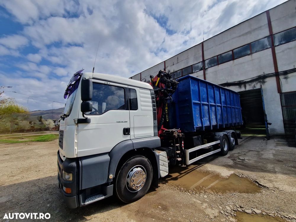 MAN TGA 26.363 + GRAIFER (remorca+2 containere) - 3