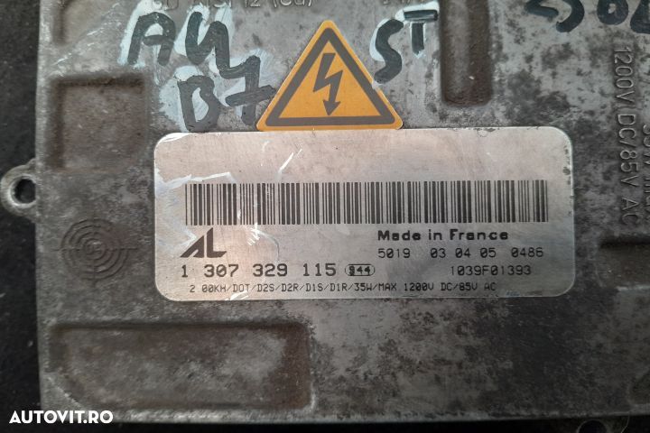 Balast Xenon/Calculator Balast Xenon Stanga 1307329115 1307329115 Aud - 4