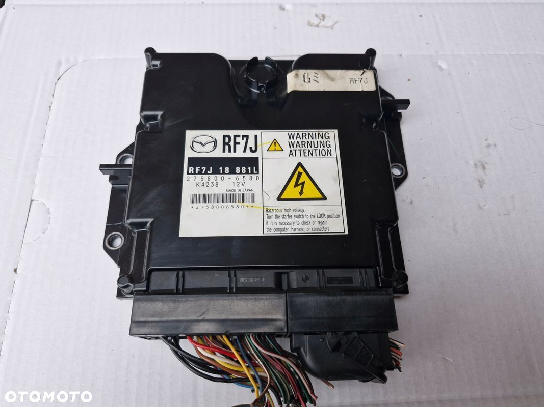 STEROWNIK KOMPUTER SILNIKA MAZDA 6 2.0 DI 275800-6580 - 1