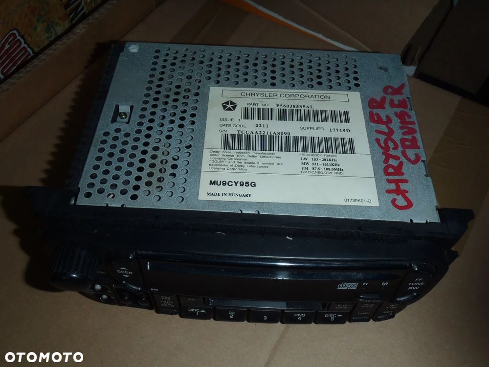 radio pt cruser - 2