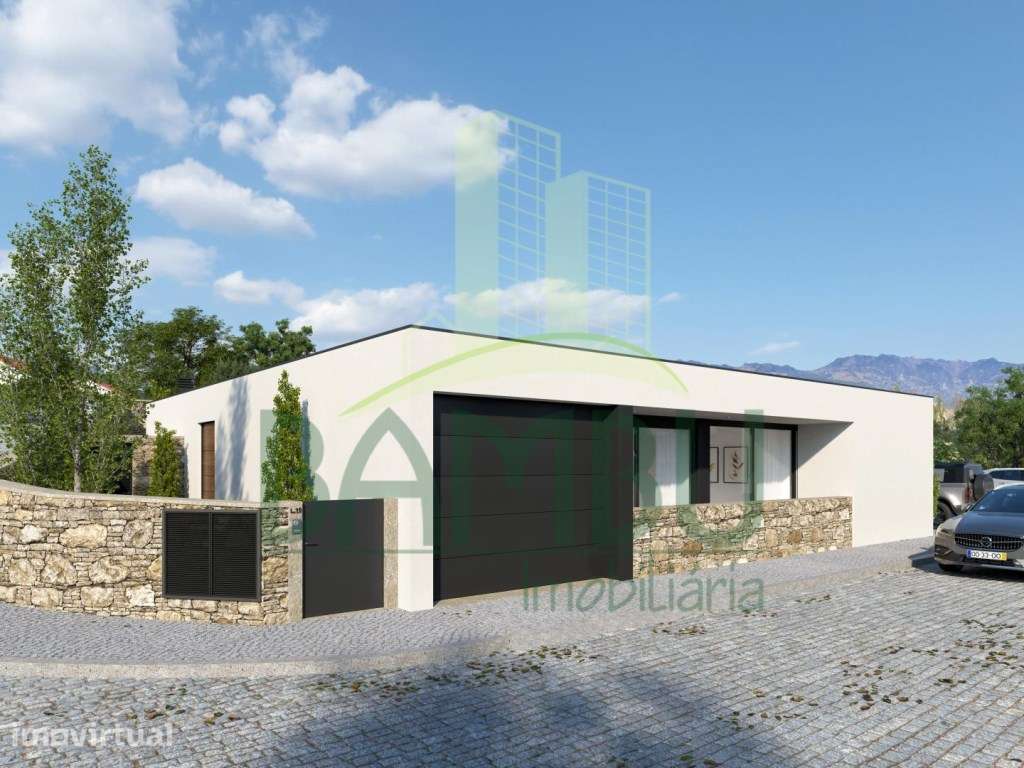 Vilar de Mouros - Moradia térrea T3 com piscina - Grande imagem: 3/26