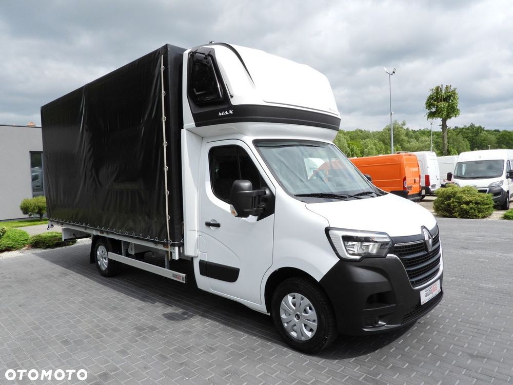 Renault MASTER  PLANDEKA 10 PALET TEMPOMAT LEDY KLIMATYZACJA  165KM - 5