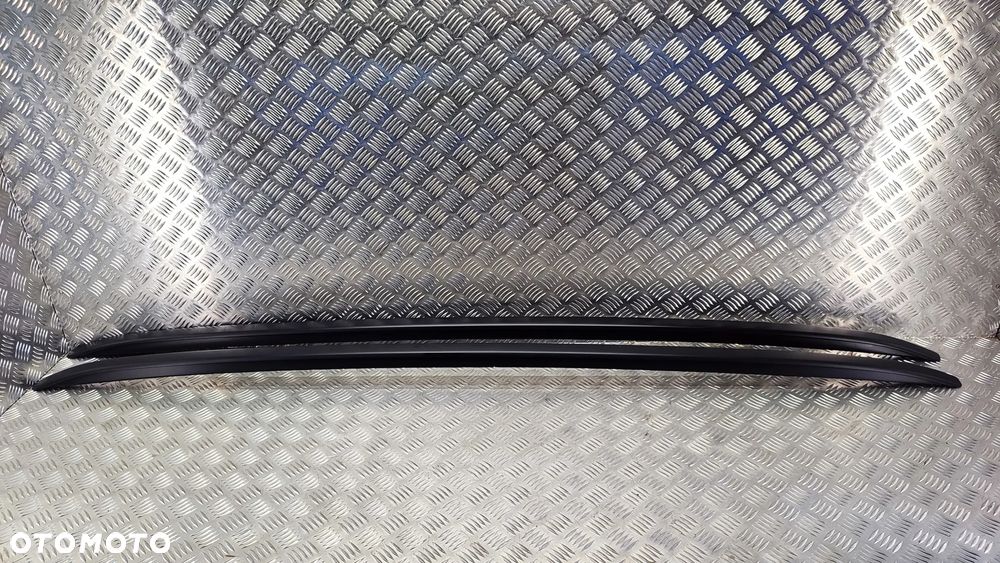 AUDI Q7 4L 05-15R RELINGI CZARNE ORYINALNE 4L0860021M 4L0860021 M KOMPLET - 1
