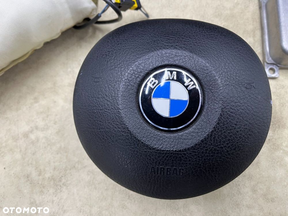 Deska rozdzielcza BMW X5 E53 przedlift 99-03r. kokpit konsola poduszki powietrzne AIRBAG komplet - 16