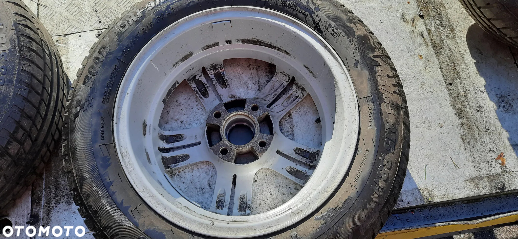 Peugeot Citroen Alufelgi 15 Koła 15 z oponami Letnimi  185/65R15 z 2024r  6jx15h2  4x108 ET20 KOMPLET - 13