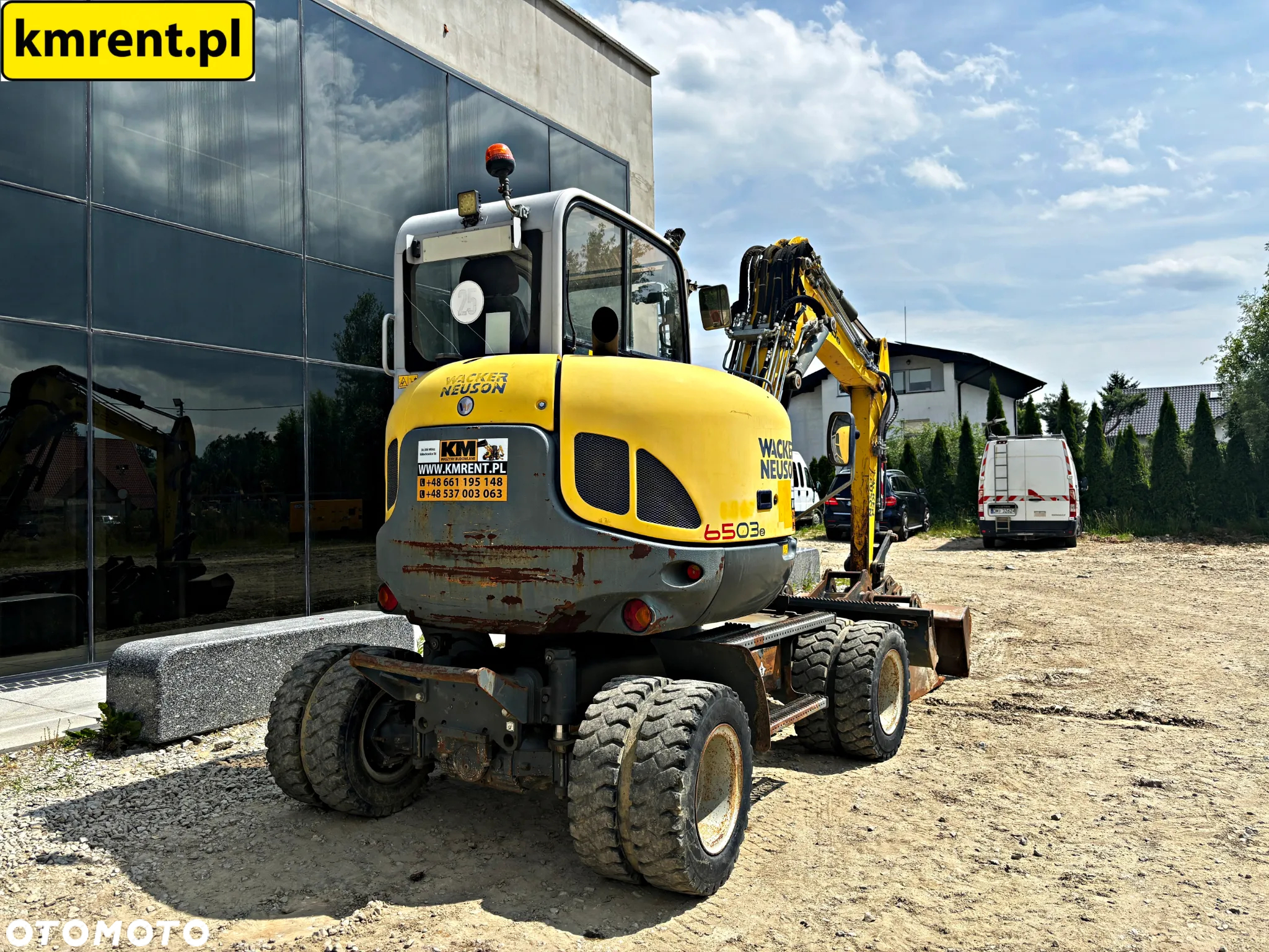 Wacker Neuson 6503 -2 KOPARKA KOŁOWA 2015R. | EW 65 KOMATSU PW 98 LIEBHERR A 309 VOLVO EW60 - 14