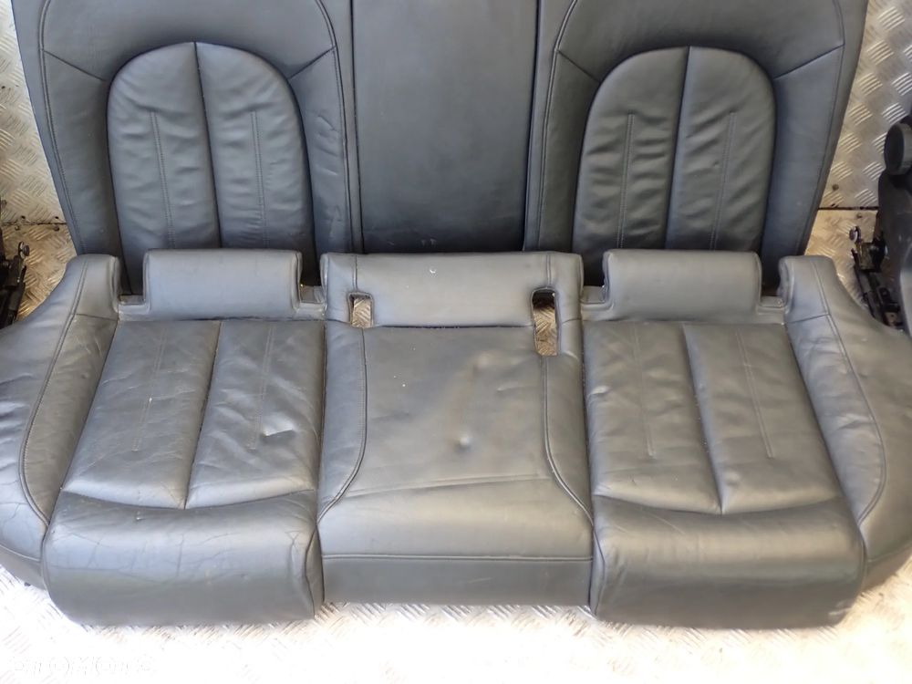 AUDI A6 C7 FOTEL PRZEDNI PRAWY / LEWY ORAZ KANAPA TYLNIA  SKÓRA  KOMPLET, DOSTĘPNE 2 KOMPLETY - 20