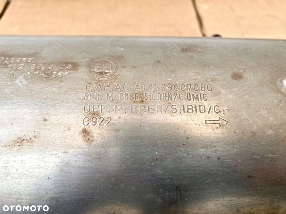 BOXER JUMPER 2.0 B-HDI 16- FILTR CZĄSTEK STAŁYCH DPF FAP EURO 6 KOMPLETNY - 5