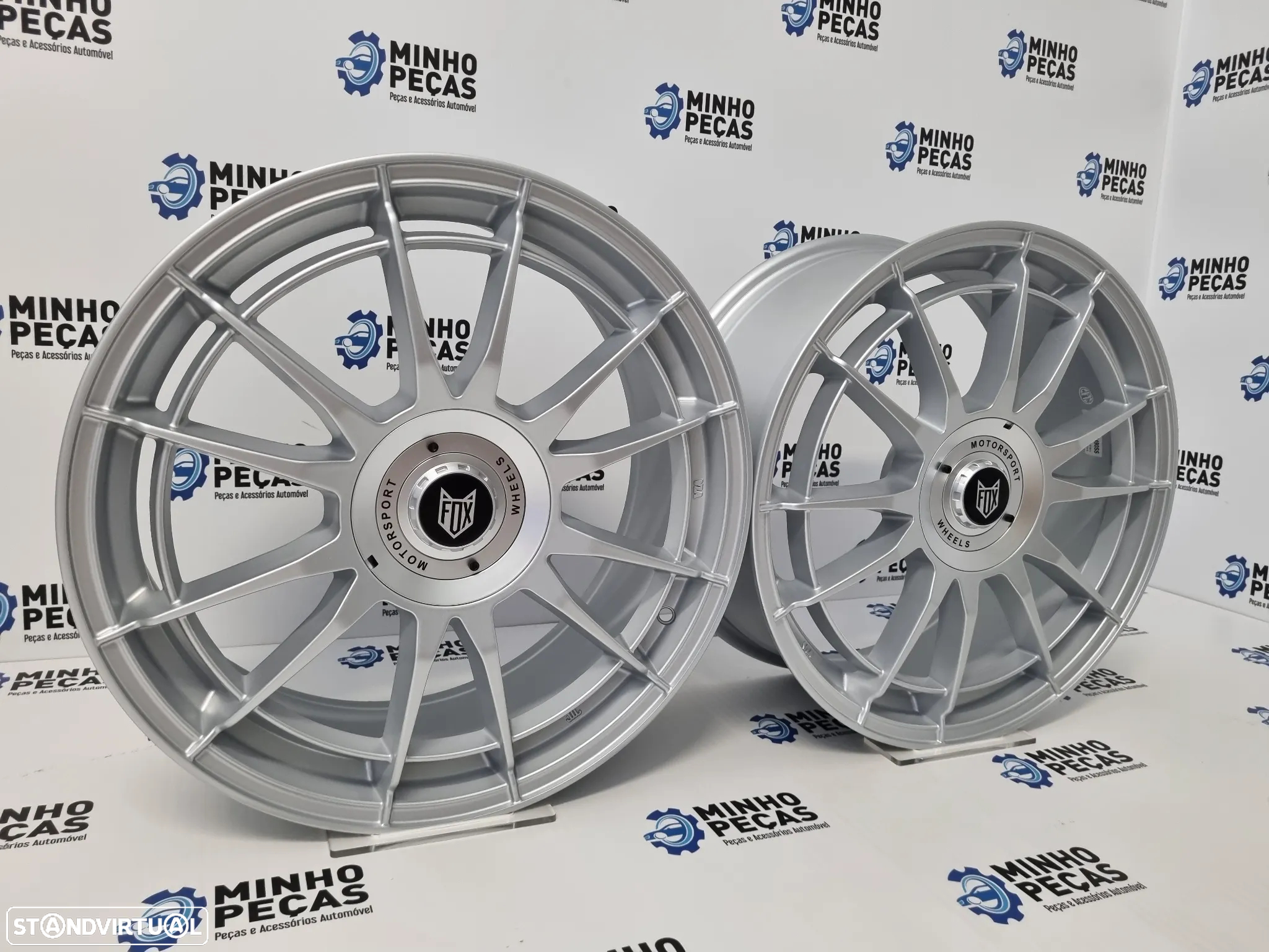Jantes Fox VR4 em 17 Silver (5x100 | 5x112) - 3