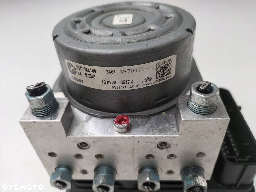 POMPA ABS HAMULCOWABMW 4 F20 F22 F23 F30 F36 6870912 6870418 - 3
