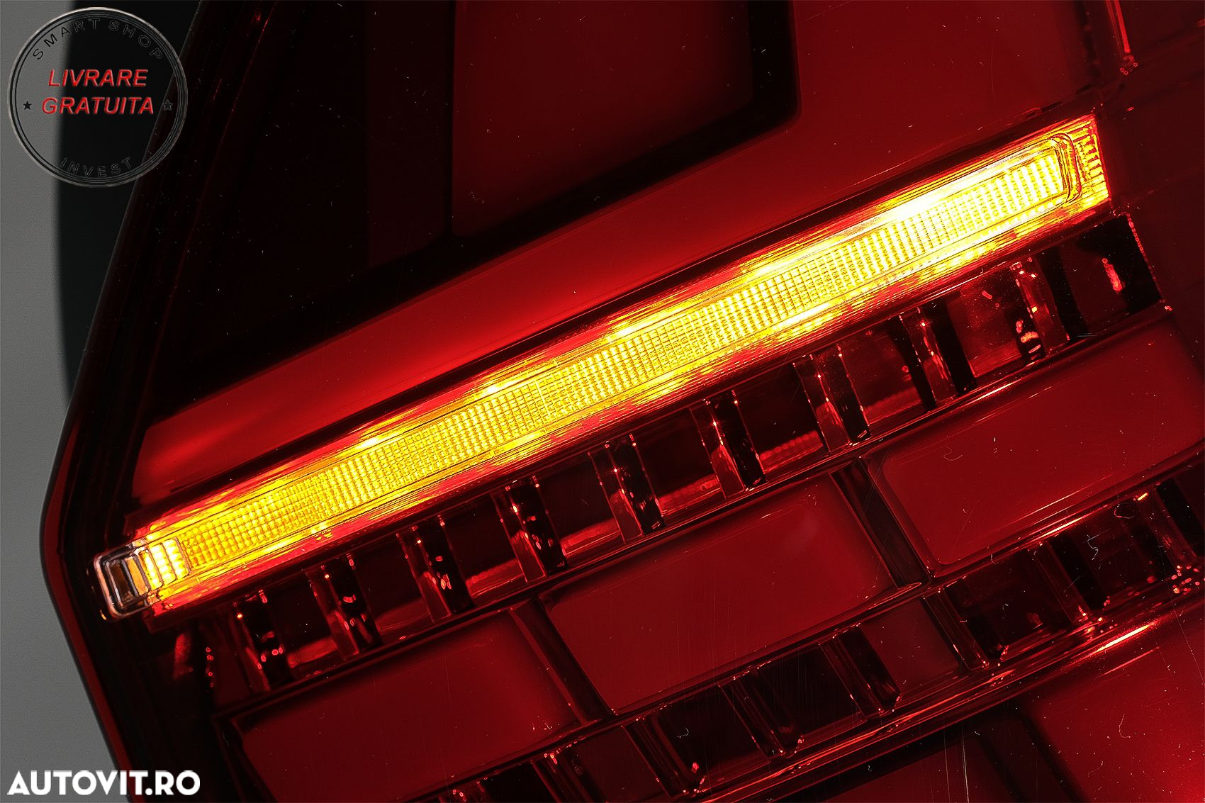 Stopuri Full LED compatibile cu VW Transporter T6 (2015-2020) Semnal Dinamic- livrare gratuita - 15