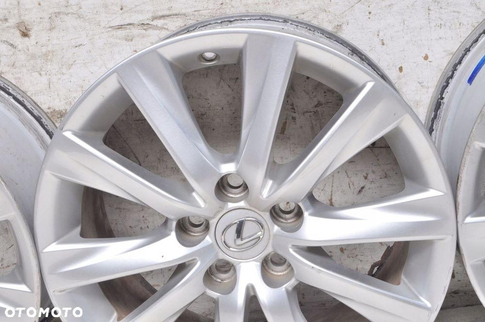LEXUS IS FELGI ALUMINIOWE R17" 7.5J  5X114.3 ET52 KOMPLET - 12
