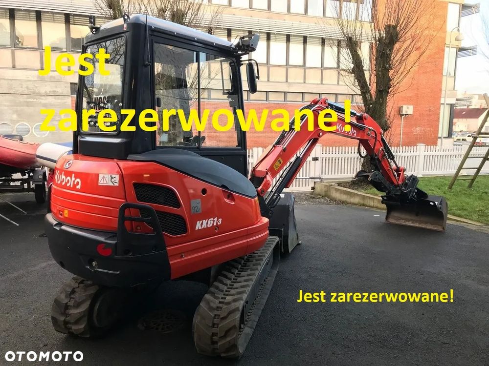 Kubota KX61-3 + 4 łyżki ROKU 2014/IDEAL STAN - 1