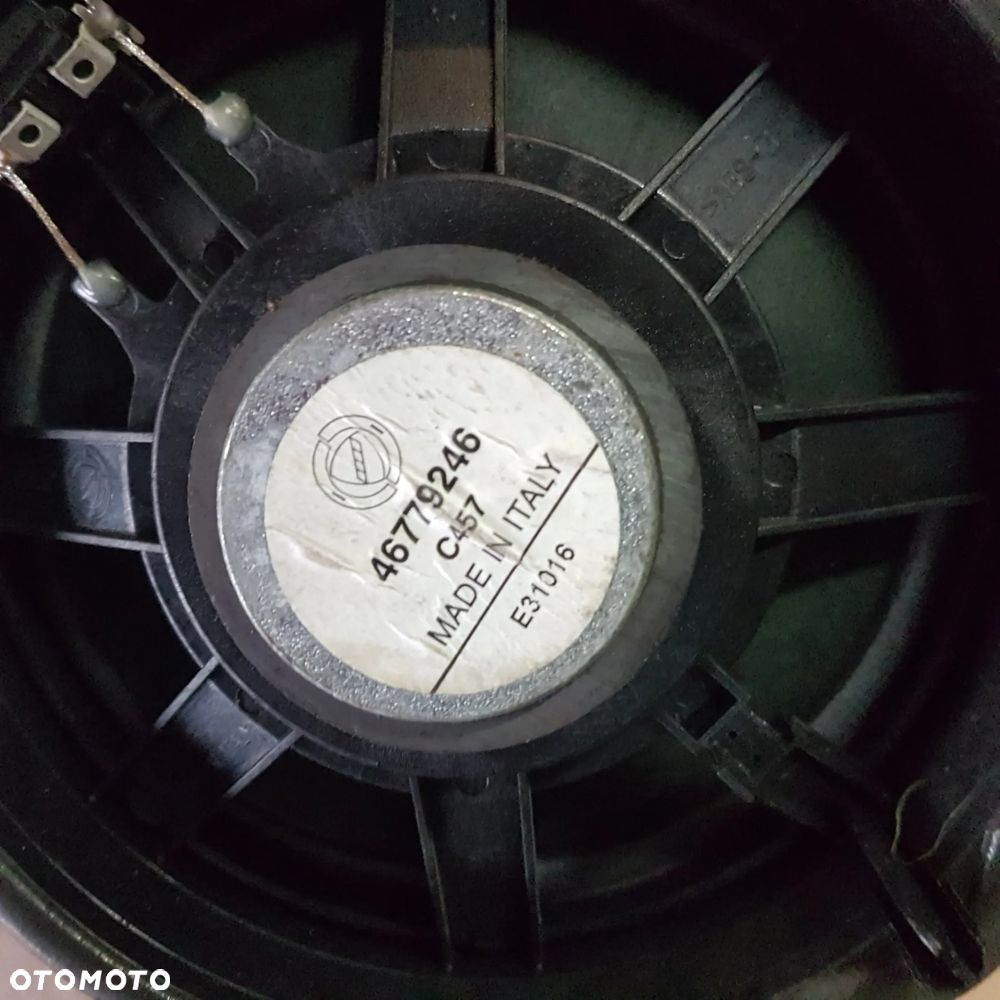 GŁOŚNIK GŁOŚNIKI duzy mały przód tył lancia ypsilon punto II fiat 500 Głośnik wysokotonowy Fiat Grande Punto Bravo Linea JUMPER FIORINO Qubo  oryginał - 19