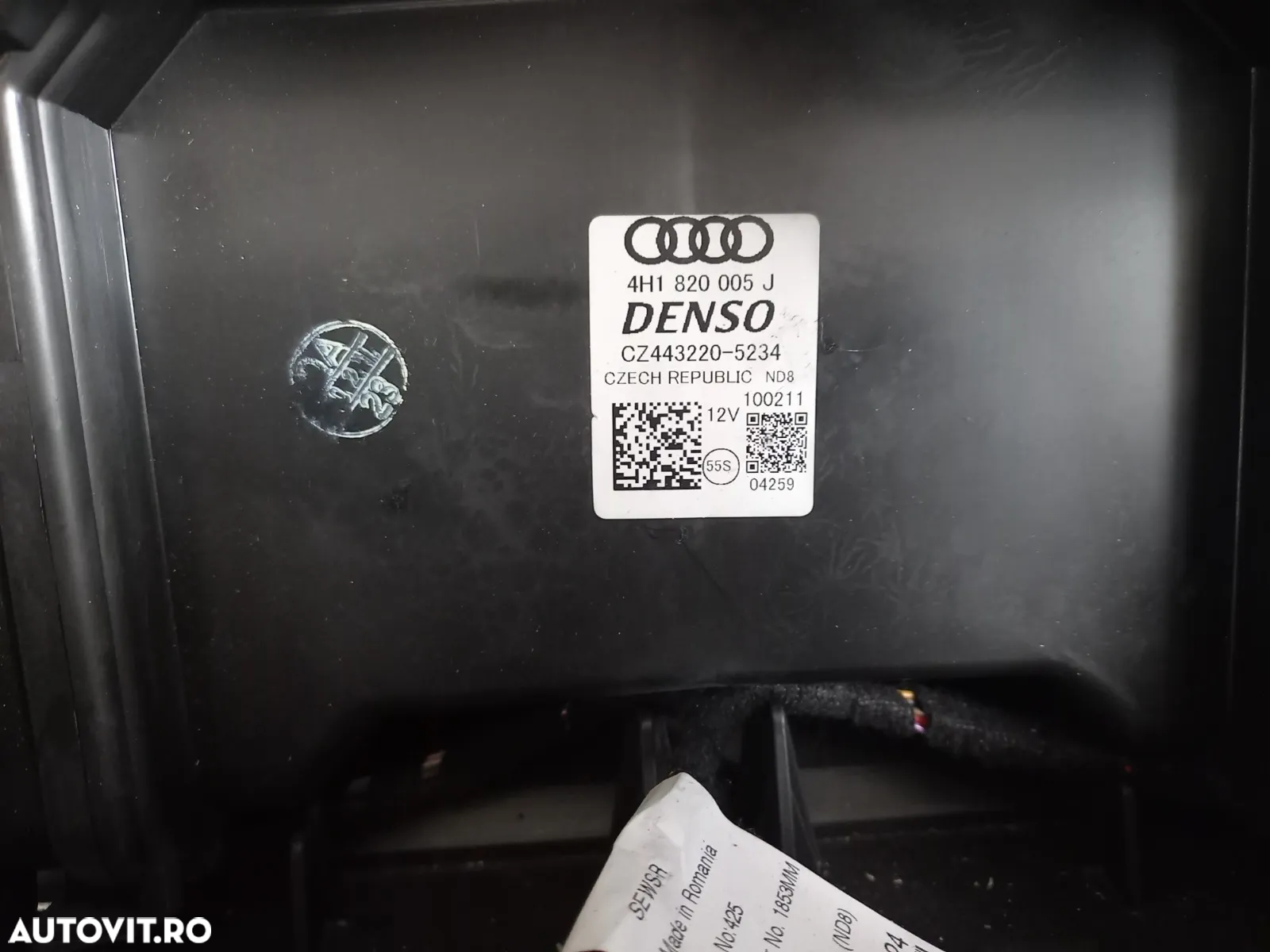 Carcasa Aeroterma Tulumba Traversa Armatura Bord Audi A8 4H D4 An 2010-2011-2012-2013-2014-2015-201 - 12