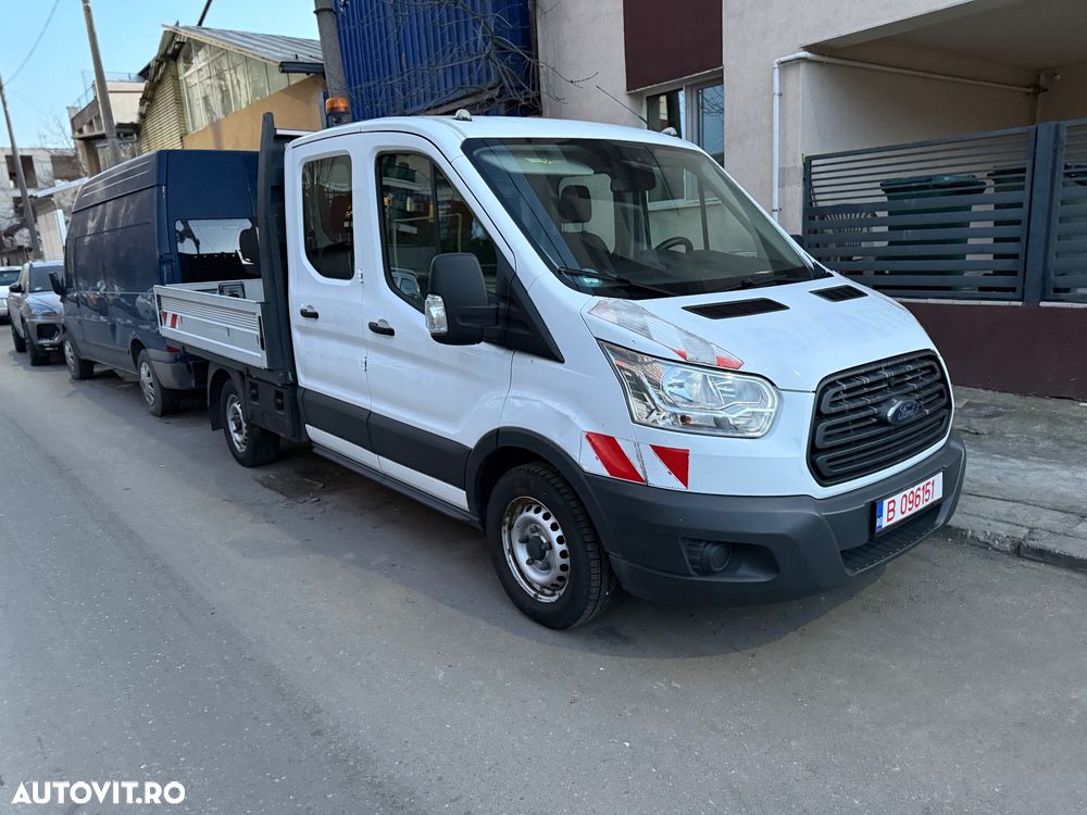 Ford Transit L3 2019 Basculabil Punte Dubla Unic Proprietar de noua Km Reali Istoric Service Kit Distribuție nou kit ambreiaj nou Camioneta Bena Tranzit Basculare Basculanta pick up NU Iveco Mercedes VW Daily Peugeot Fiat Boxer Opel Renault 35c 65c - 32