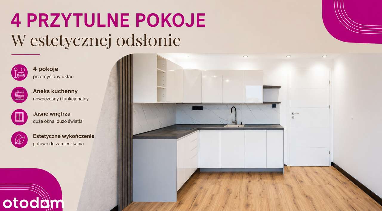 *** Cztery przytulne pokoje w estetycznej odsłonie ***