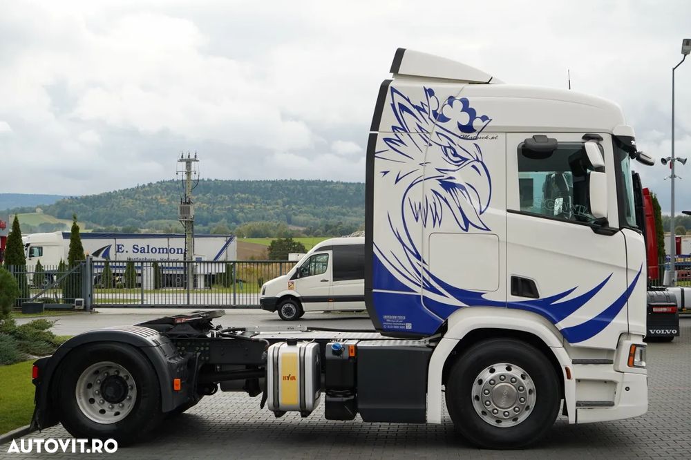 Scania R 450 / RETARDER / CABINĂ JOSĂ / SISTEM HIDRAULIC / I-PARK COOL / COMPLET AIRMATIC / JANTE DIN ALIAJ - 9