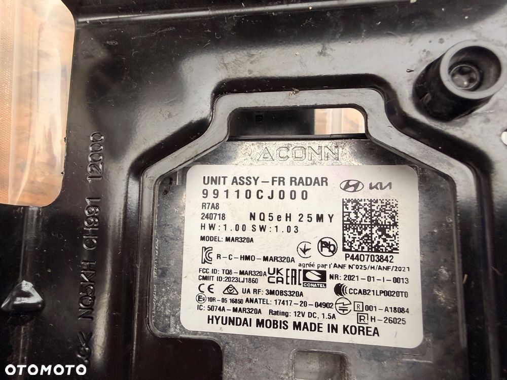 KIA SPORTAGE V NQ5 RADAR ACC DISTRONIC SENSOR 99110CJ000 - 5
