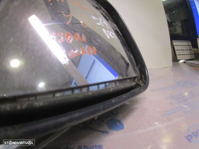 Espelho Esp4503 NISSAN PATROL GR Y61 1999 2.8 TD 129CV 5P BRANCO DRT ELETRICO 5 PINOS Vidro Colado - 2