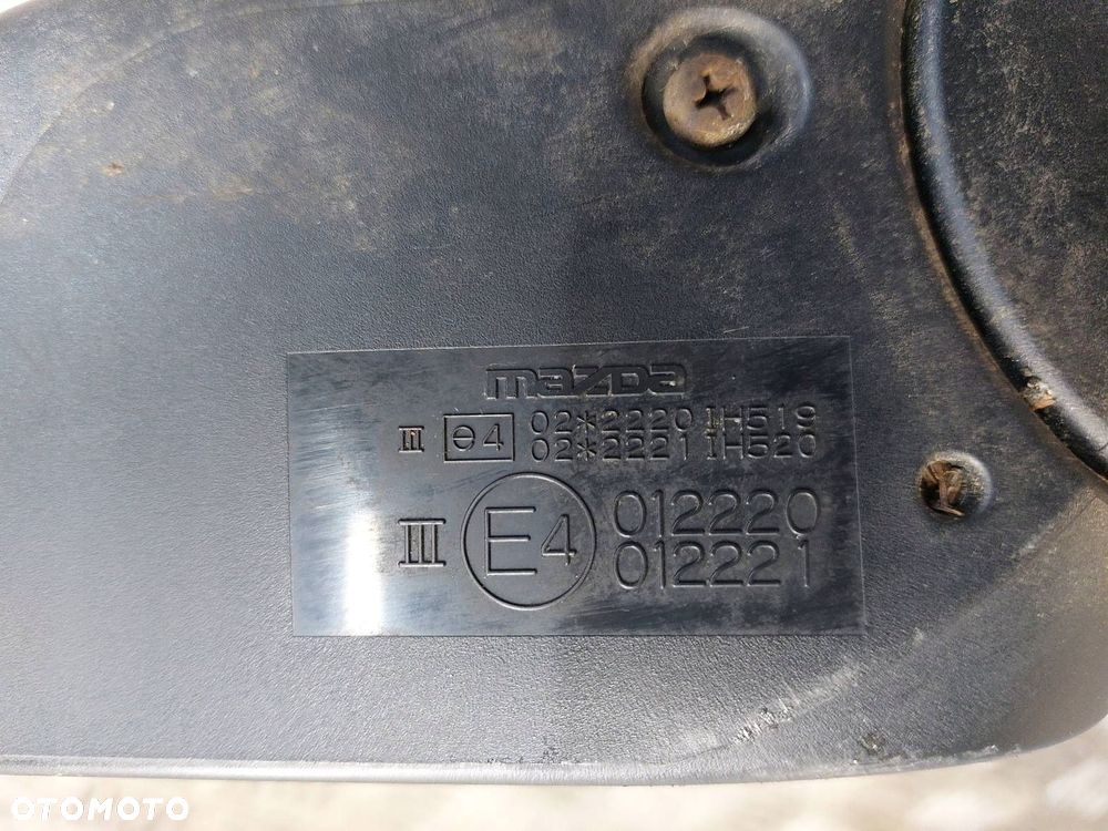 LUSTERKO LEWE + PRAWE ELEKTRYCZNE MAZDA 3 I BK HB 5D 25E 5 PIN EU - 9