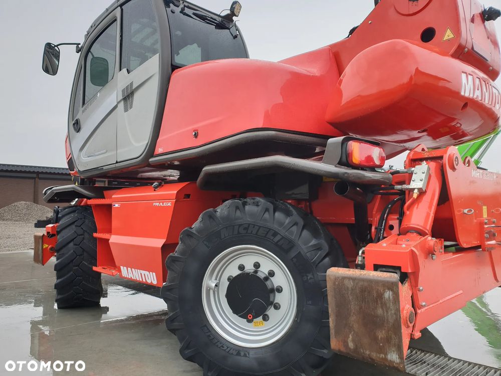 Manitou MRT 2150+Privilege KOSZ/PILOT/WIDŁY SPROWADZONA SUPER STAN - 36