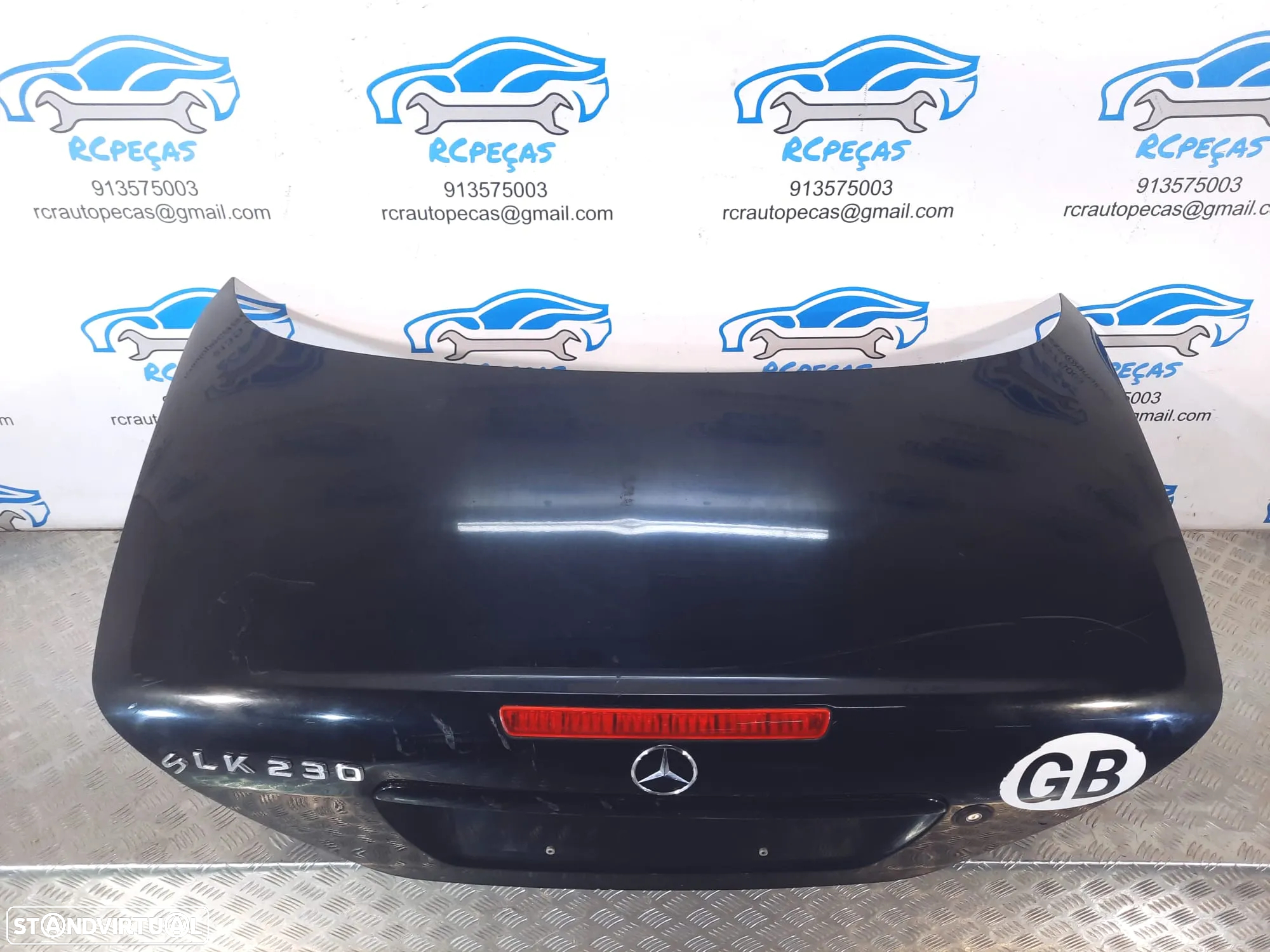 PORTA TAMPA MALA MERCEDES SLK R170 170750107528 PUXADOR 3º STOP - 5