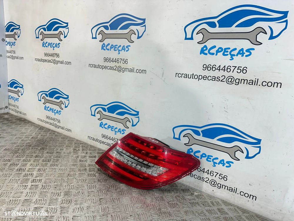 .Farolins Tras Traseiros Originais Led Mercedes Benz W204 Coupe 2 Portas 2011 - 2015 - 9