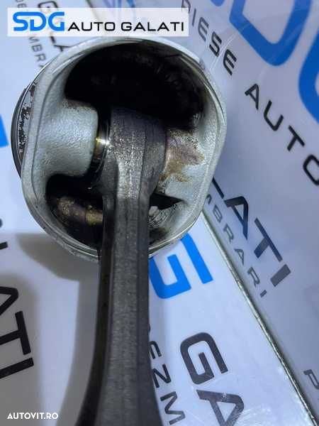 Piston Pistoane Complet cu Biela Skoda Fabia 1 1.4 MPI AZE AZF AME AQW ATZ 2000 - 2007 Cod 047198075D - 8