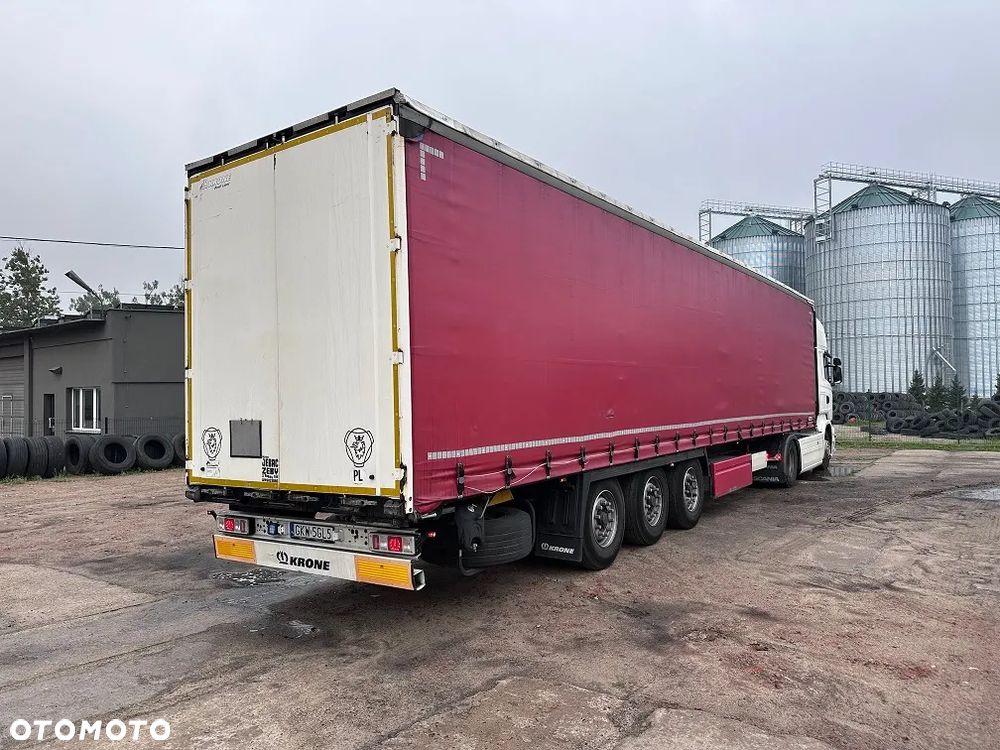 Krone FIRANKA STANDARD / DACH PODNOSZONY / OŚ PODNOSZONA - 4