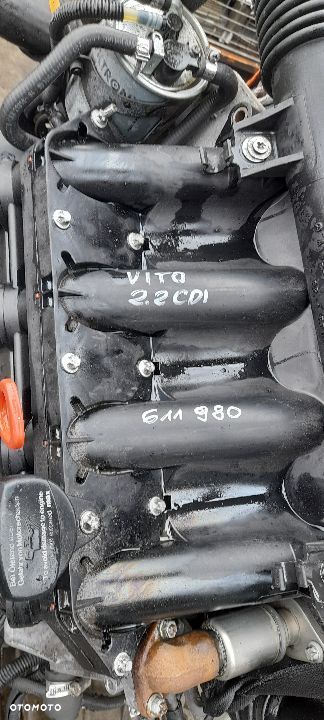 Silnik 2.2 cdi Mercedes Vito kompletny 611980 bez skrzyni biegów ! Wysyłka !! - 4