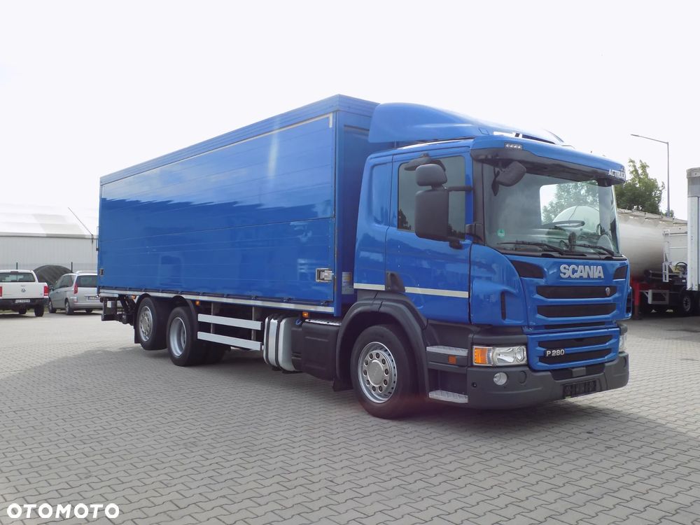 Scania P280/KONTENER NAPOJÓWKA/WINDA 2000kg/
