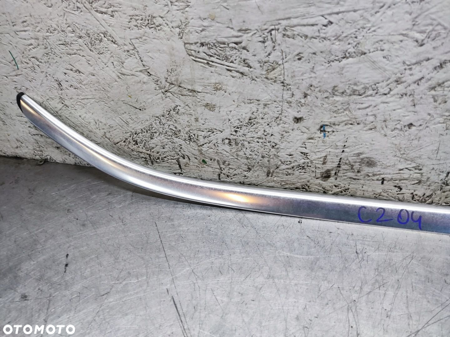 MERCEDES C KLASA W204 COUPE LISTWA SZYBY BOCZNEJ PRAWA TYŁ A2046706312 - 4