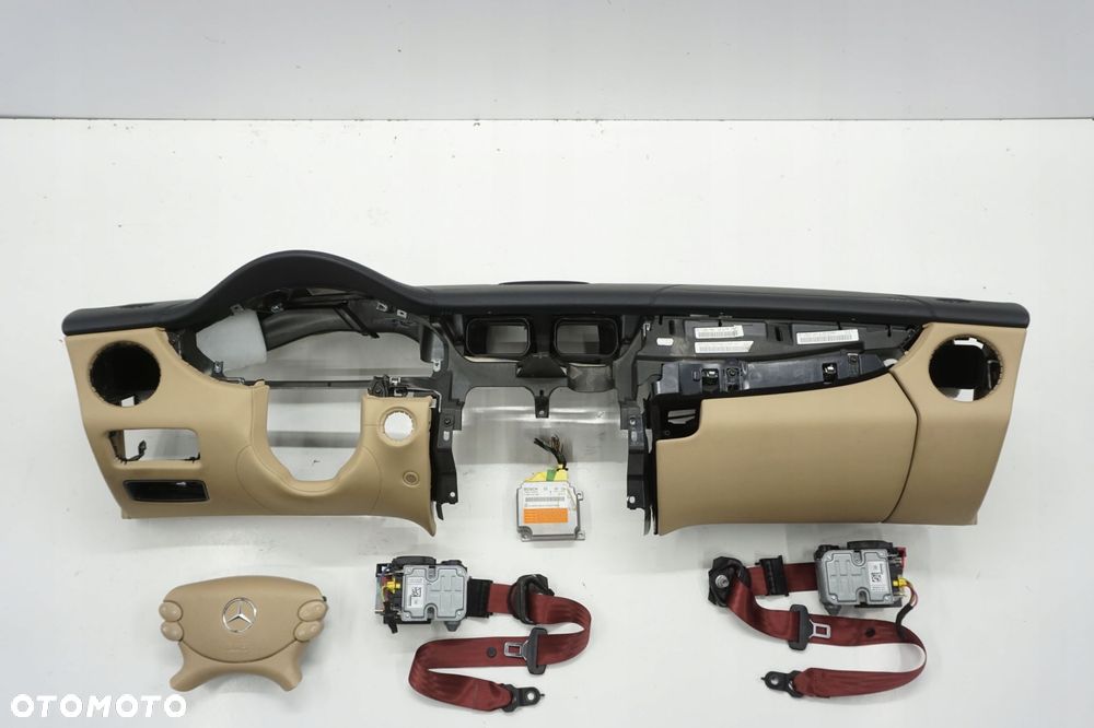 MERCEDES CLS W219 DESKA ROZRZIELACZA KOKPIT PASY AIRBAG - 1