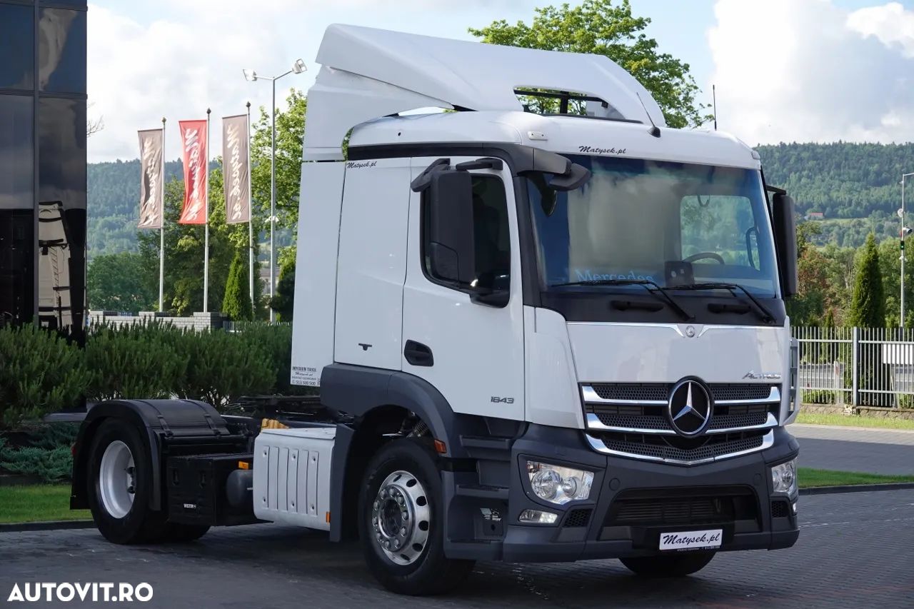 Mercedes-Benz ACTROS 1840 / FULL ADR / CABINA MICĂ / GREUTATE: 6200 KG / KILOMETRAGE MICĂ / - 1
