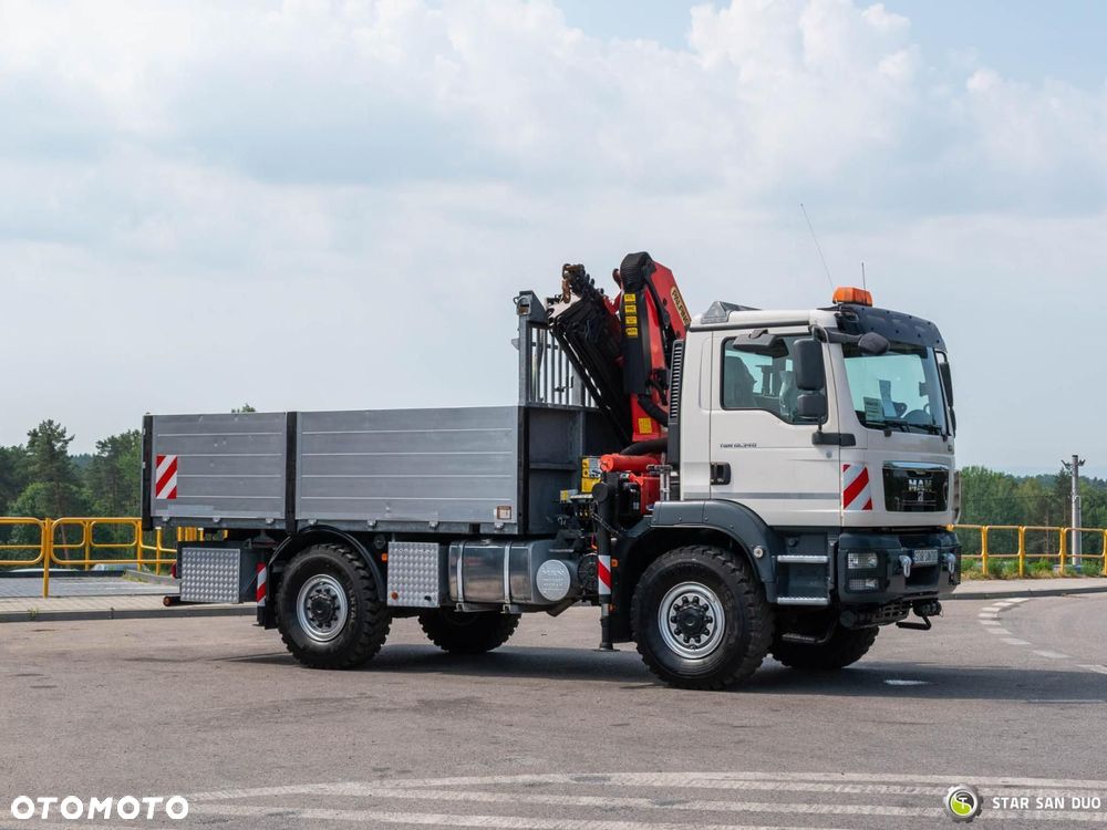 MAN TGM 18.340 4x4 PALFINGER PK 18002 HDS Żuraw Wciągarka - 11