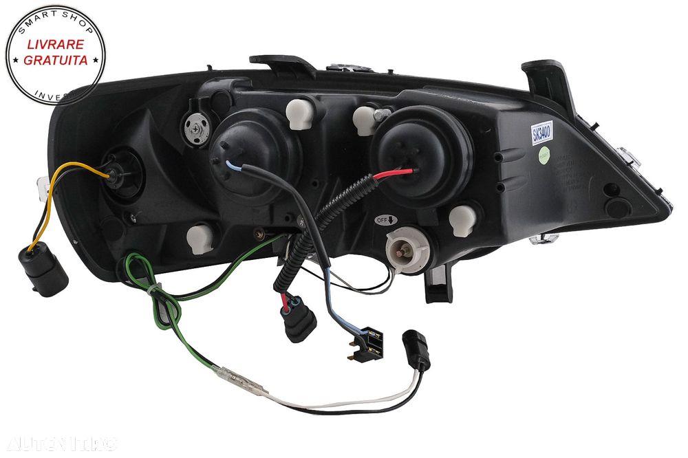 Faruri LED DRL Opel Astra G (09.1997-02.2004) Negru- livrare gratuita - 14