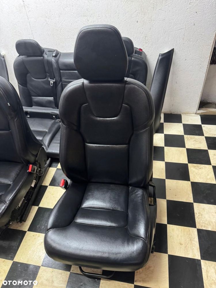 fotele fotel lewy prawy kanapa tył volvo xc60 ii 2017- skóra - 7