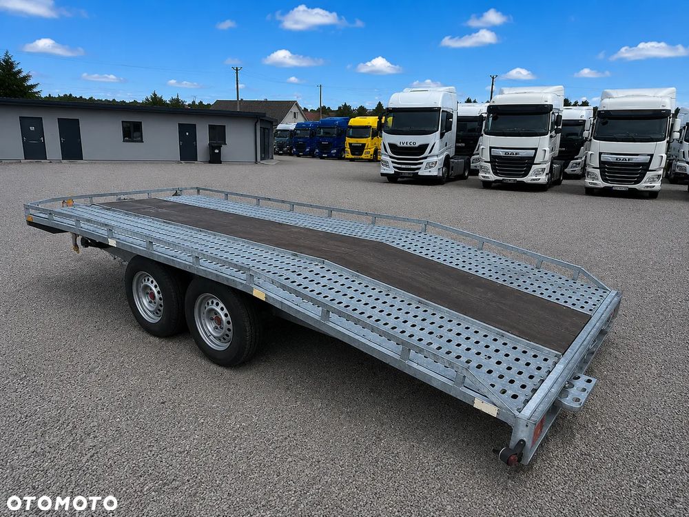 Boro BR2 Przyczepa Ciężarowa Laweta DMC 2000 kg Przewóz Pojazdów - 1