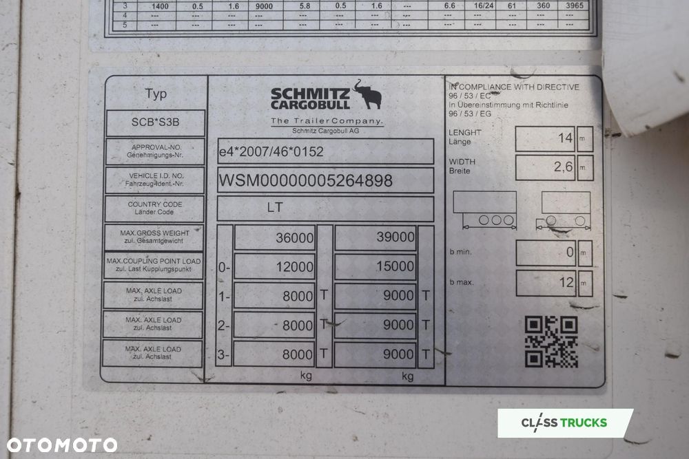 Schmitz Cargobull SKO Double Deck FP 60 ThermoKing SLXi 300 - 15