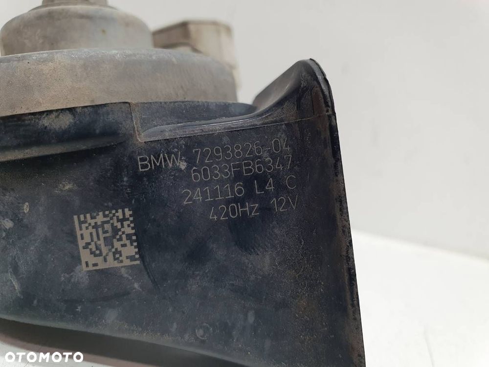 KLAKSON SYGNAŁ DŹWIĘKOWY PRAWY BMW 5 F10 F11 7293826 - 3