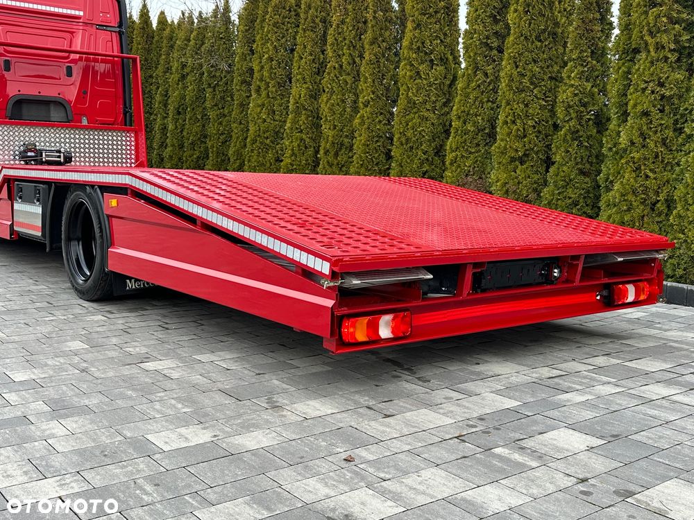 Mercedes-Benz / ACTROS / NOWA ZABUDOWA / 148 TYS.KM. / NAJAZD / LAWETA / - 21