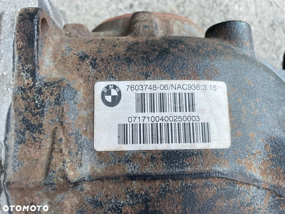 Dyferencjał Most tylny dyfer Bmw F20 f30 f32 f33 f36 3,15  nr oem 7603748